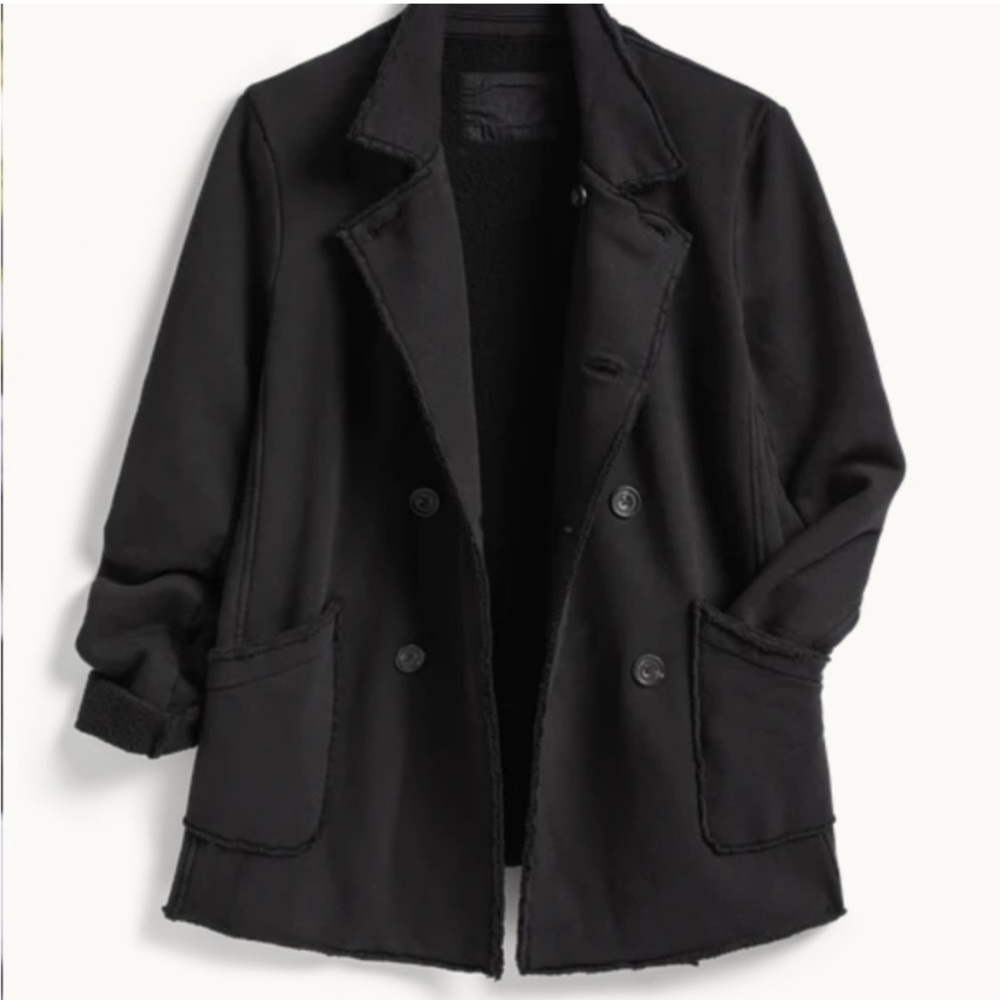 Frank & Eileen Belfast English Peacoat - size medium in Royal Navy - Picture 4 of 12
